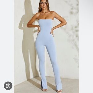 Oh Polly strapless jumpsuit